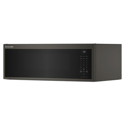 Smart Low Profile Microwave Hood Combination With Dual Fan Ventilation - Black Ore