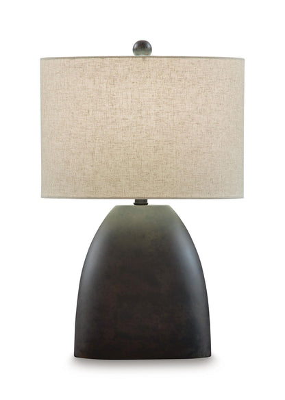 Sethmore - Terracotta Table Lamp - Antique Black