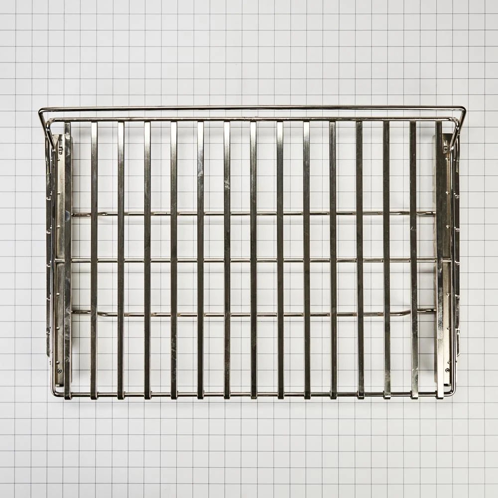 Jennair Rise Style Easy-Glide 30" Noir Range Cooking Rack, Single/Double Wall And Microwave Ovens, Rolling Rack - Chrome