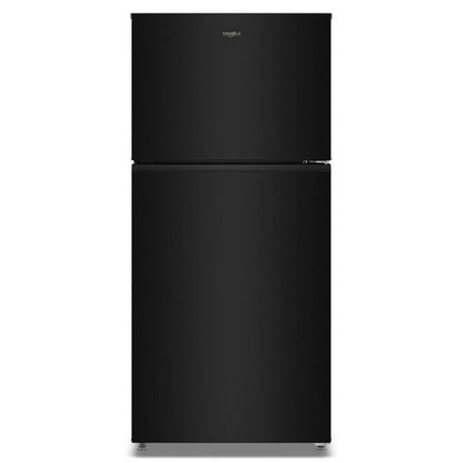 Whirlpool 30" Wide Top Freezer Refrigerator With Total Coverage Cooling, 19 Cu. Ft. - Black