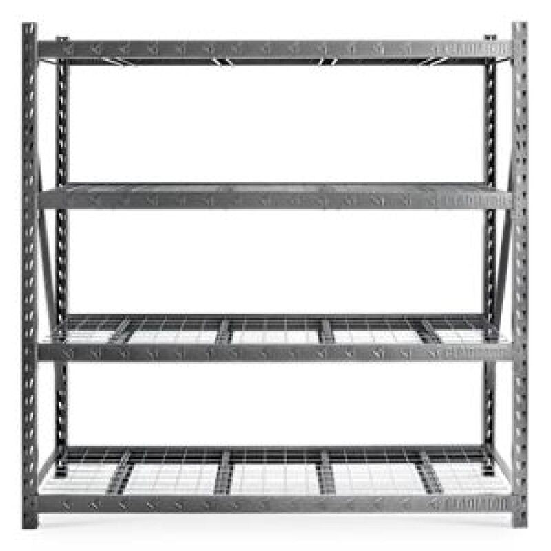 90" x 90" Heavy Duty Mega Rack With Four Adjustable Shelves