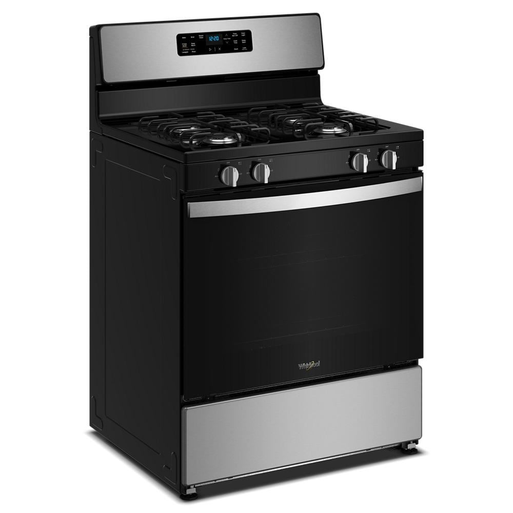 30" Gas Range With Crispy Mode And No Preheat Mode - Stainless Steel