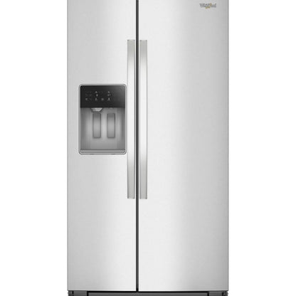 36" Counter Depth Side-By-Side Refrigerator With Trucool System - Fingerprint-Resistant Stainless Finish