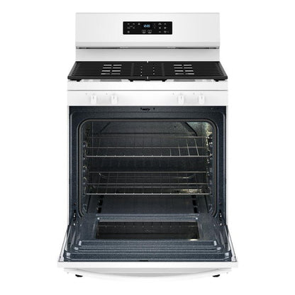 30" Self Clean Gas Range With No Preheat Mode - White