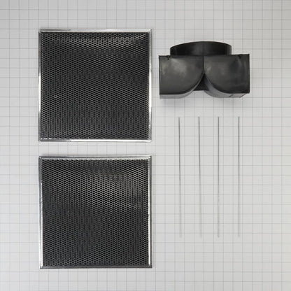Range Hood Wall Canopy Recirculation Kit For Models Wvw73Uc0Ls And Wvw53Uc0Ls - Black