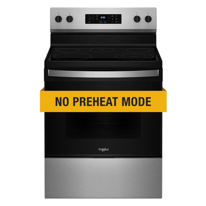 30" Electric Range With Steam Clean