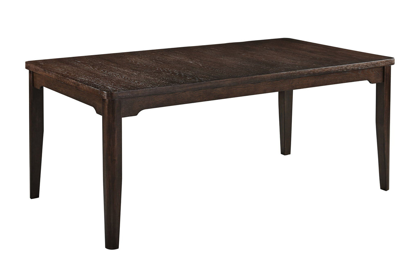 Higgins - 6 Piece Dining Room Set - Dark oak