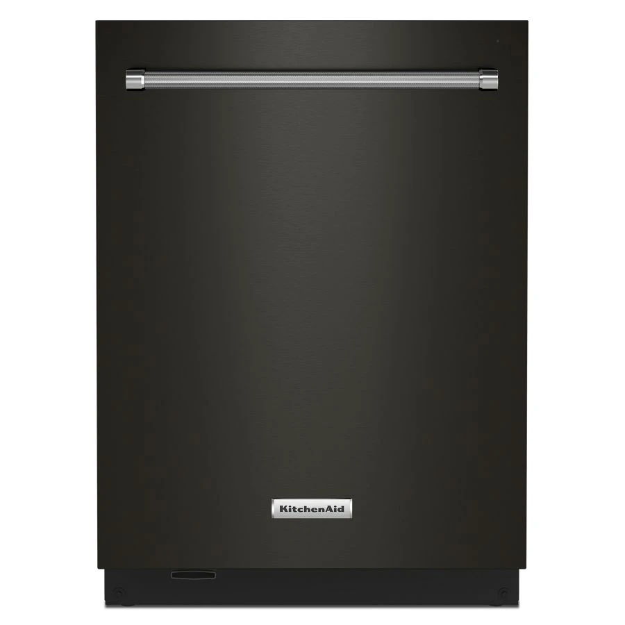 360° Max Jets Third Rack Dishwasher With Stainless Steel Third Rack Wash Jets, 44 dBA - Black Stainless Steel With PrintShield Finish