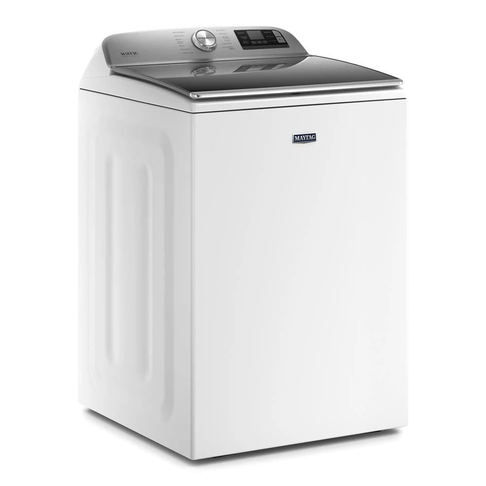 Smart Top Load Washer With Extra Power, 5.2 Cubic Feet - White
