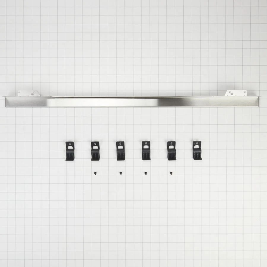 Built-In Range Flush Installation Trim Kit, Fits Jjw3430Ds, Jjw3430Dp, Jjw3830Ds, And Jjw3830Dp - Stainless Steel