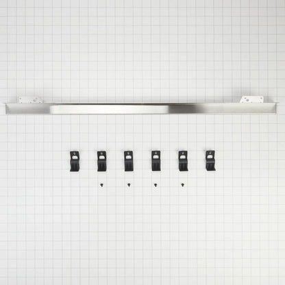 Built-In Range Flush Installation Trim Kit, Fits Jjw3430Ds, Jjw3430Dp, Jjw3830Ds, And Jjw3830Dp - Stainless Steel