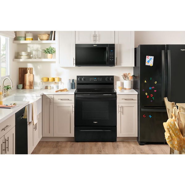 30" Electric Range With No Preheat Mode And Steam Clean - Black