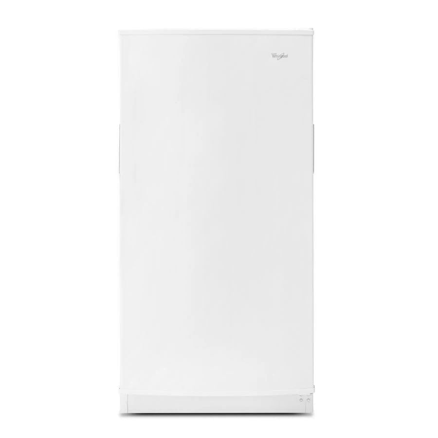 16 Cubic Feet Upright Freezer With Led Lighting - White