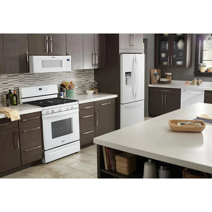1.1 Cubic Feet Low Profile Microwave Hood Combination, 30" - White