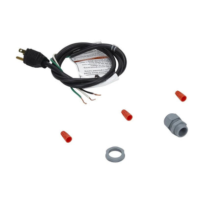 5' Range Hood Power Cord, With A 3-Prong, 125-Volt Design - Black