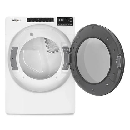 7.4 Cubic Feet Gas Wrinkle Shield Dryer With Steam - White