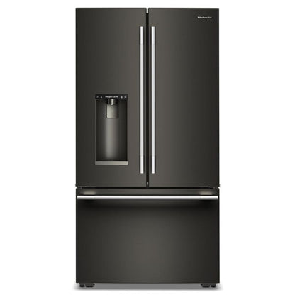 Counter-Depth French Door Refrigerator With Intelligent Auto Fill - Black Ore