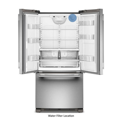 22 Cu. Ft. 33" Standard-Depth French Door Refrigerator With Internal Water Dispenser