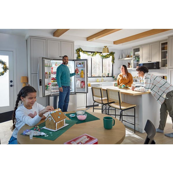 30" Energy Star Electric Range With Air Cooking Technology, No Preheat Air Fry And Air Baking And Self Clean - Fingerprint Resistant Stainless Steel