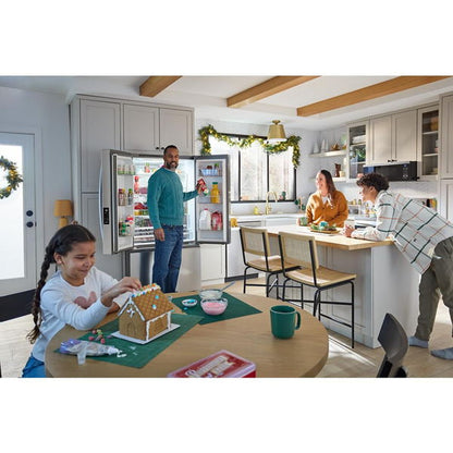 30" Energy Star Electric Range With Air Cooking Technology, No Preheat Air Fry And Air Baking And Self Clean - Fingerprint Resistant Stainless Steel