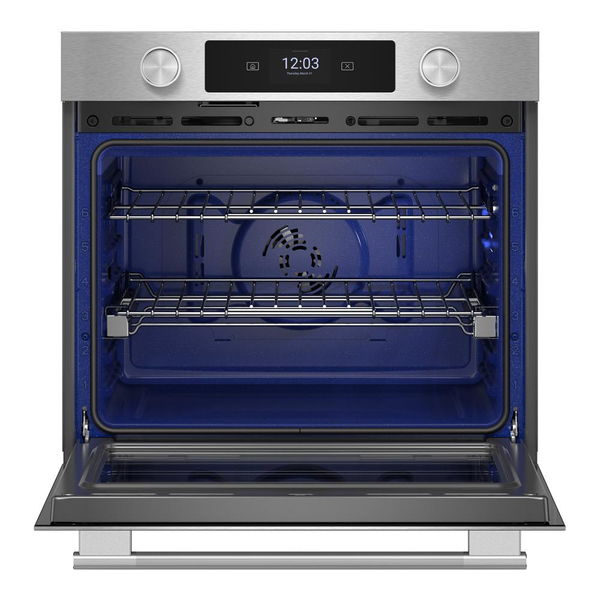 30" Smart Electric Single Wall Oven With Assisted Cooking Modes, LCD Touchscreen Display - Printshield Finish