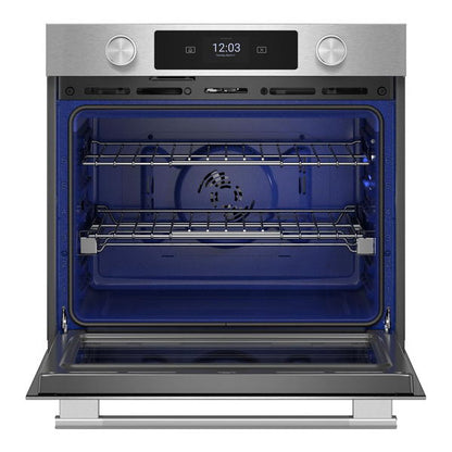 30" Smart Electric Single Wall Oven With Assisted Cooking Modes, LCD Touchscreen Display - Printshield Finish