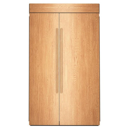30 Cu. Ft. 48" Built-In Panel-Ready Side-By-Side Refrigerator With Platinum Interior