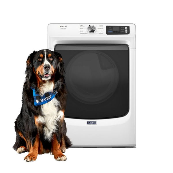 Smart Pet Pro Front Load Electric Dryer - 7.4 Cu. Ft. - White