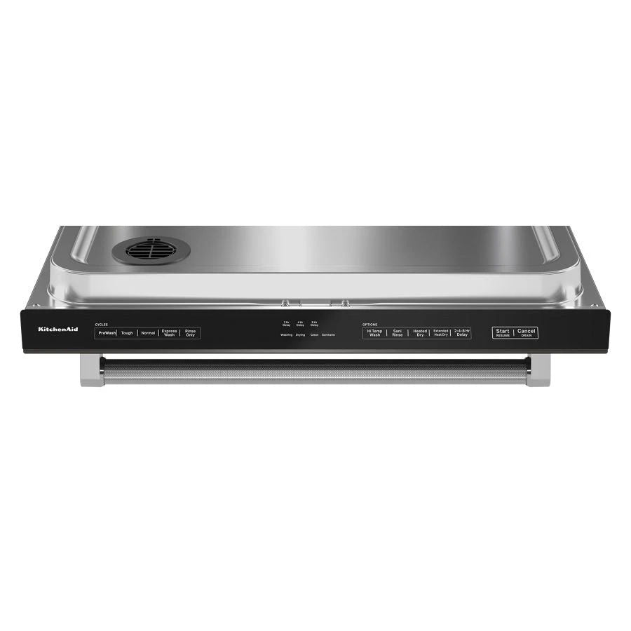 Third Level Utensil Rack Dishwasher With 30+ Total Wash Jets, 39 dBA - Black Stainless Steel With PrintShield Finish