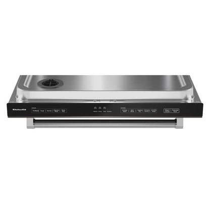 Third Level Utensil Rack Dishwasher With 30+ Total Wash Jets, 39 dBA - Black Stainless Steel With PrintShield Finish