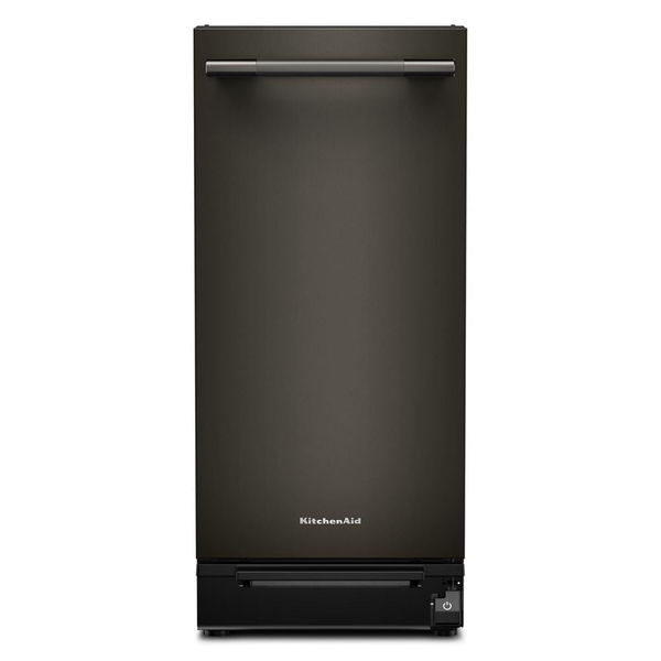 KitchenAid 15" Built-In Trash Compactor With Built-In Odor Management System - Black Ore