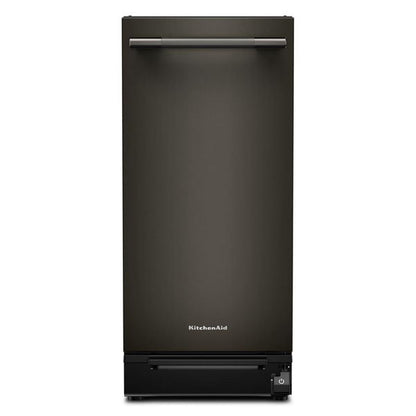 KitchenAid 15" Built-In Trash Compactor With Built-In Odor Management System - Black Ore