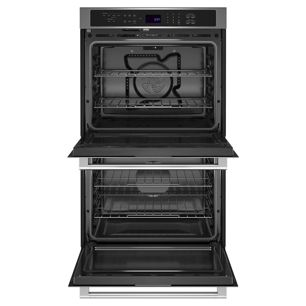 27" Double Wall Oven With Air Fry And Basket, 8.6 Cubic Feet - Fingerprint Resistant Stainless Steel