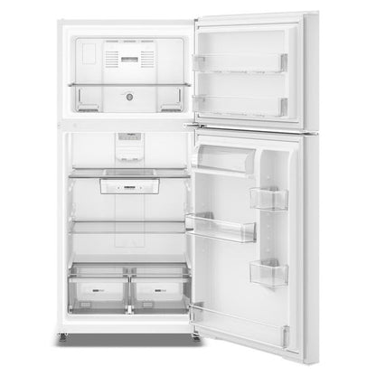 Whirlpool 30" Wide Top Freezer Refrigerator With Total Coverage Cooling - 19.3 Cu. Ft. - White