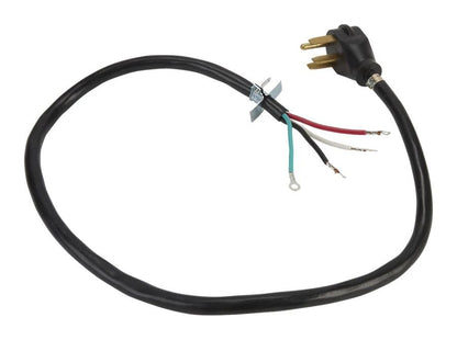Electric Range Power Cord - Black