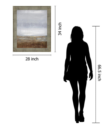 Misty Plainlight - 28" x 34" Framed Wall Art