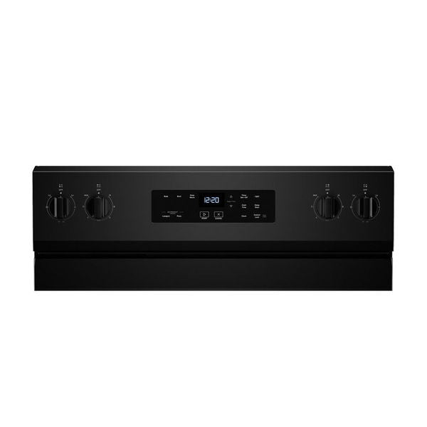 30" Electric Range With No Preheat Mode - Black
