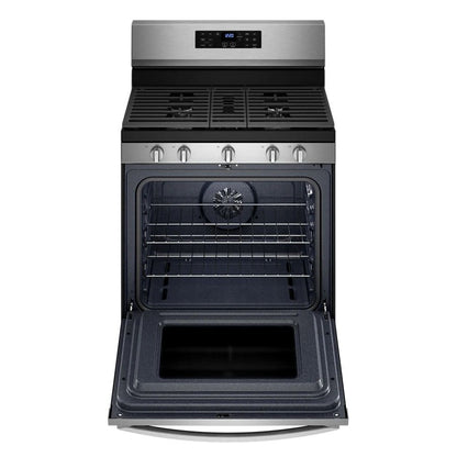 5.0 Cubic Feet Whirlpool Gas 5-in-1 Air Fry Oven - Fingerprint Resistant Stainless Steel