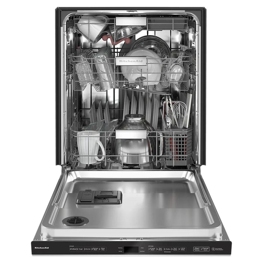 360° Max Jets Third Rack Dishwasher With Ultra-Bright Led Lighting, 44 dBA - Stainless Steel With PrintShield Finish