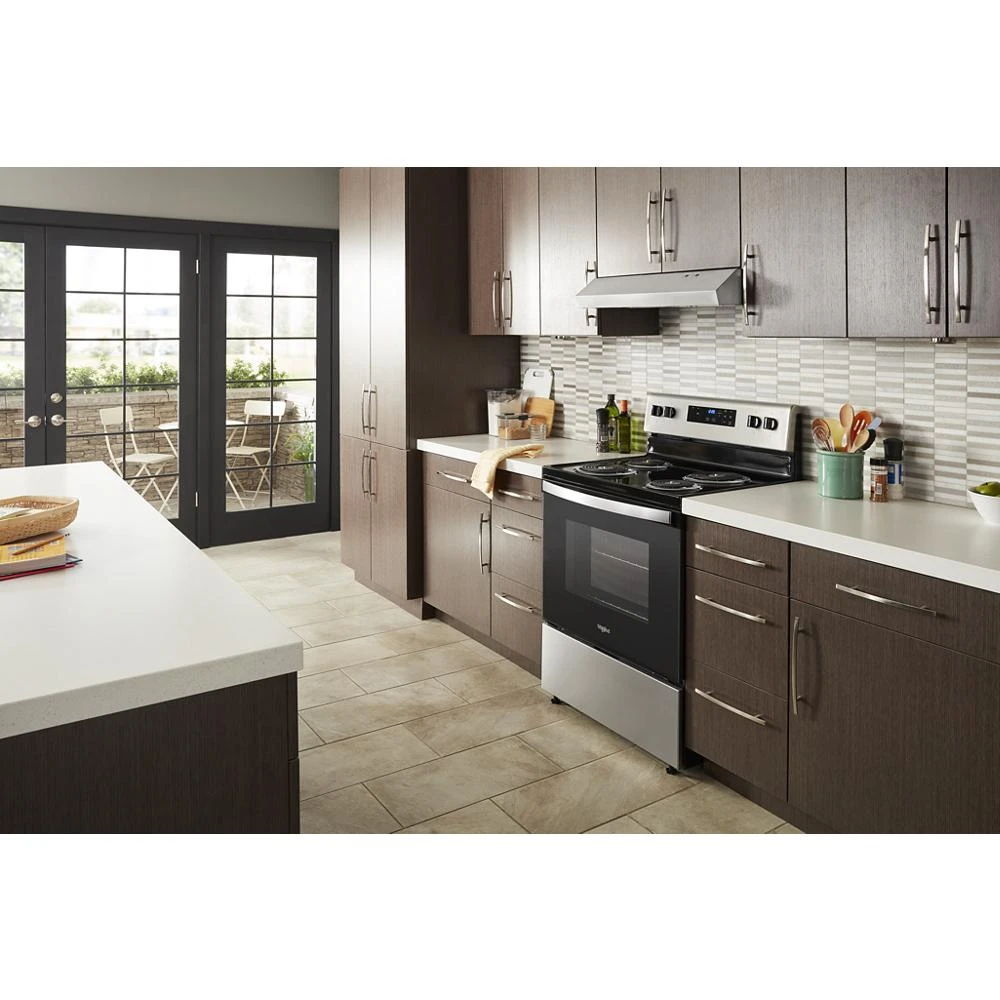 30" Range Hood With Full-Width Grease Filters - Stainless Steel