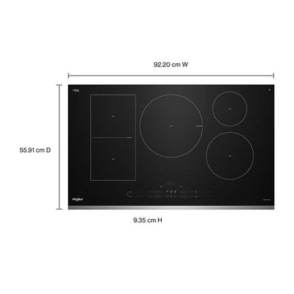 36" Intelligent Induction Cooktop With Temp Cook Technology And Wipeclean Coating