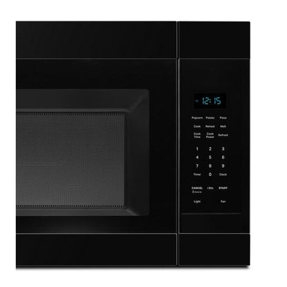 1.7 Cu. Ft. Over-The-Range Microwave With Quick Start Presets - Black