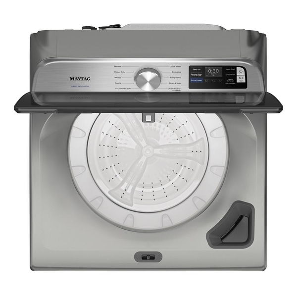 5.3 Cu. Ft. Top Load Impeller Washer With Extra Power And Smart Appliance - Classic SIlver