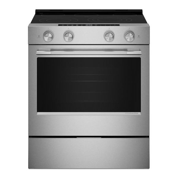 5.3 Cu. Ft. Smart Slide-In Electric Range With Convection Cooking Modes And Steam Bake Mode