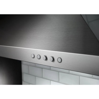 36" Wall-Mount, 3-Speed Canopy Hood, Two LED Task Lights